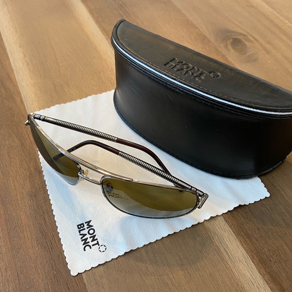 MONTBLANC MB 181S A36 SUNGLASSES 62-16-130 - Picture 8 of 8